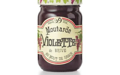 Moutarde de Brive au moût de raisins