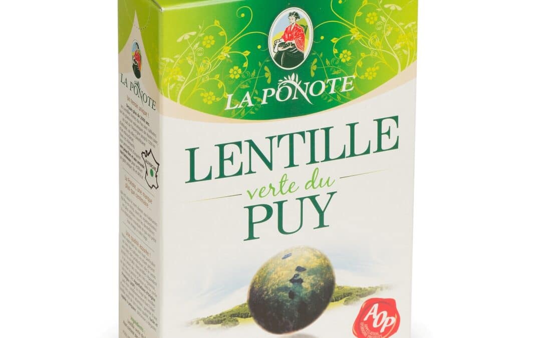 Lentilles vertes du Puy AOP